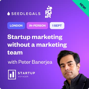 Cover Image for Startup marketing without a marketing team