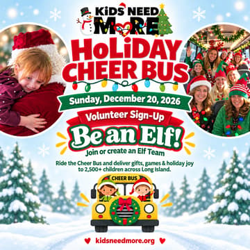 Cover Image for HoLiDAY CHEER BUS- Be An Elf | Join or Create a Team