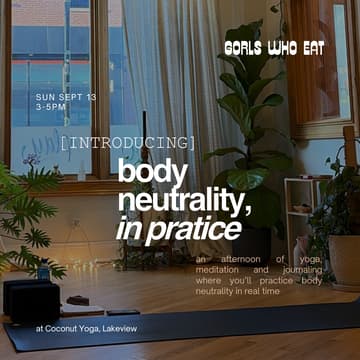 Cover Image for Body Neutrality, in practice