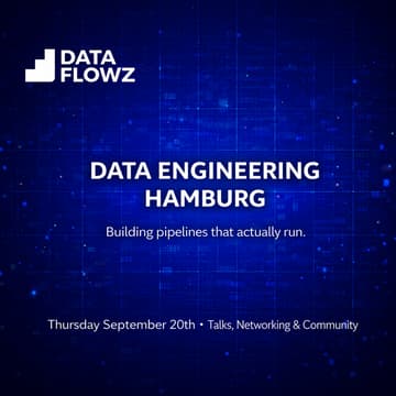 Cover Image for Data Engineering Meet-up Hamburg