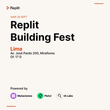 Cover Image for Replit Building Fest