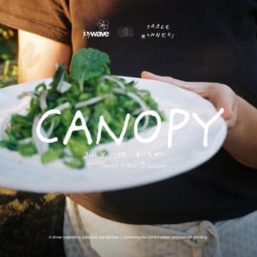 Cover Image for 'Canopy' dining experience by Table Manners