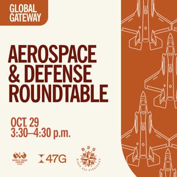 Cover Image for Global Gateway: Romania x Utah Aerospace & Defense Roundtable