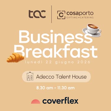 Cover Image for Business Breakfast | Cosaporto - TAC - Coverflex: People First