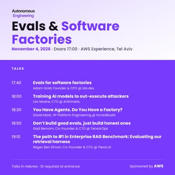 Cover Image for Evals & Software Factories