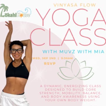 Cover Image for Yoga Class- Vinyasa Flow
