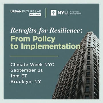 Cover Image for Retrofits for Resilience: From Policy to Implementation