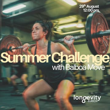 Cover Image for Longevity Zurich Summer Challenge with Balboa Move!