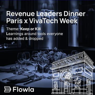 Cover Image for 10 Revenue Leaders Dinner | Paris x VivaTech Week