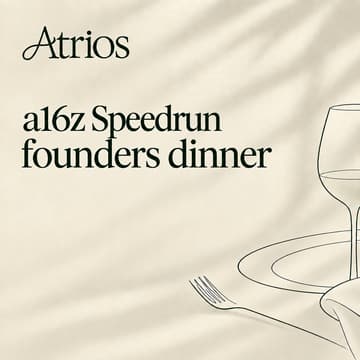 Cover Image for Speedrun Alumni Founders Dinner by Atrios