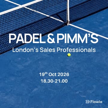 Cover Image for Padel & Pimm's - Sales Professionals