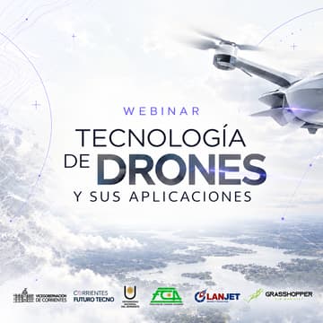 Cover Image for Webinar: Tecnología de drones y sus aplicaciones
