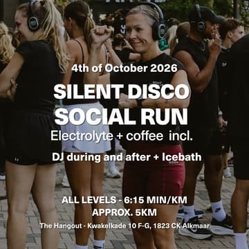 Cover Image for Morning Culture Club - Silent disco Run + Games at The Hangout