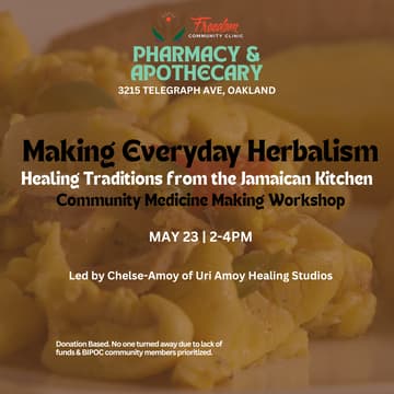 Cover Image for Community Medicine Making: Everyday Herbalism: Healing Traditions from the Jamaican Kitchen