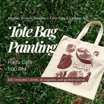 Cover Image for Tote Bag Painting Workshop