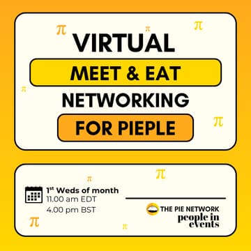 Cover Image for Virtual Meet & Eat Networking for PIEple