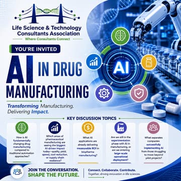 Cover Image for AI in Drug Manufacturing