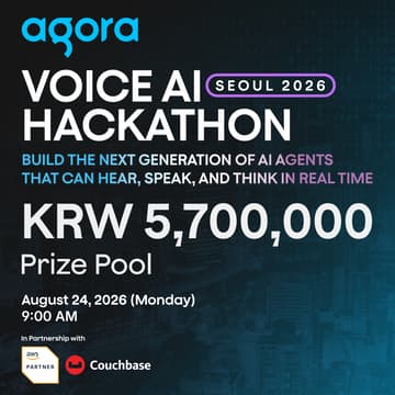 Cover Image for Voice AI Hackathon Seoul 2026: Build the Next Generation of AI Agents That Can Hear, Speak, and Think in Real Time