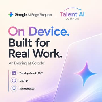 Cover Image for On Device. Built for Real Work. An Evening at Google.
