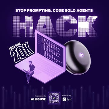 Cover Image for Hackathon: Stop prompting. Code solo agents