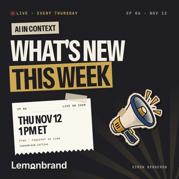 Cover Image for AI in Context, Ep 06: What's new this week