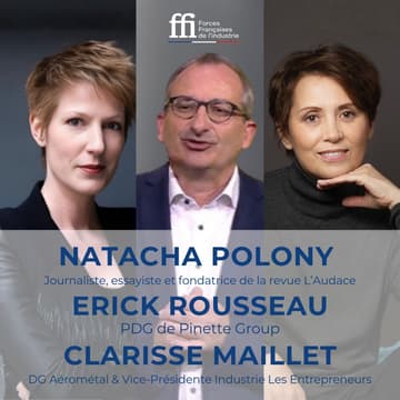 Cover Image for Déjeuner FFI Saône-et-Loire avec Natacha Polony, Erick Rousseau et Clarisse Maillet