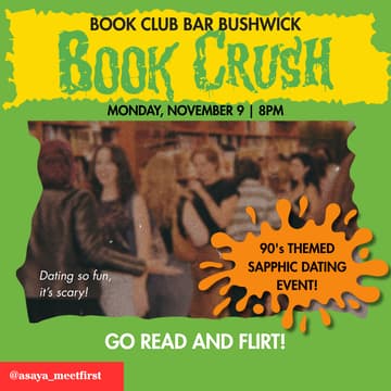 Cover Image for Sapphic Book Crush: 90s Night