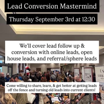 Cover Image for Lead Conversion Mastermind