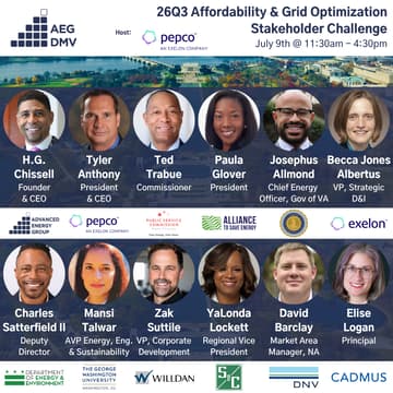 Cover Image for AEG DMV 26Q3 Stakeholder Challenge: Affordability & Grid Optimization