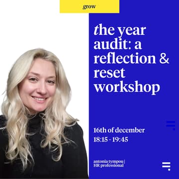The Year Audit: A Reflection & Reset Workshop
