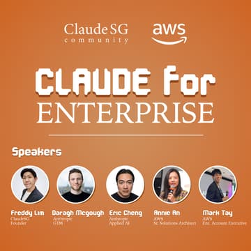Cover Image for ClaudeSG × AWS x Anthropic : Claude for Enterprise