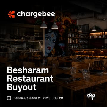 Cover Image for VIP Founder Dinner: Besharam Restaurant Buyout