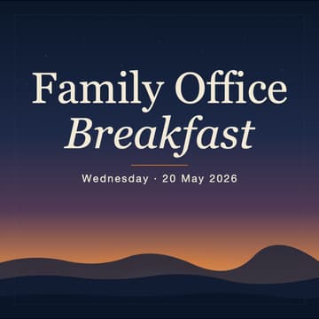 Cover Image for Family Office Breakfast at the RoseWood