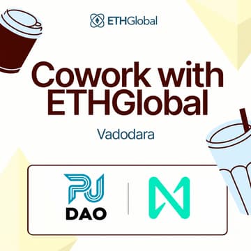 Cover Image for Cowork with ETHGlobal in Vadodara with PU DAO & NEAR Protocol