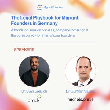 Cover Image for The Legal Playbook for Migrant Founders in Germany