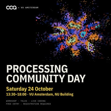 Cover Image for Processing Community Day Amsterdam 2026
