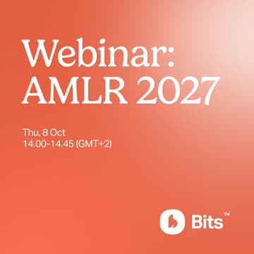 Cover Image for AMLR 2027 Webinar by Bits Technology