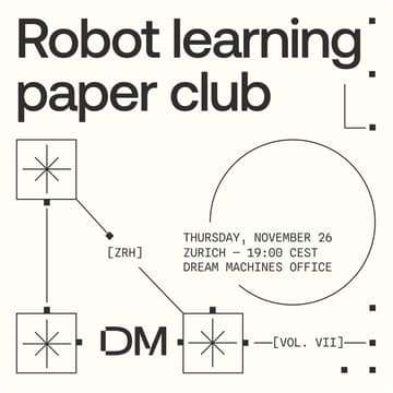 Cover Image for Robot Learning Paper Club - The World Model edition.