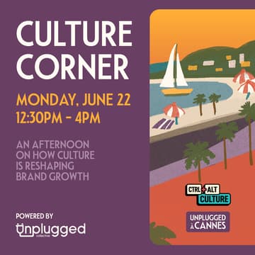 Cover Image for Culture Corner, a series of Unplugged Sessions @ Cannes 2026