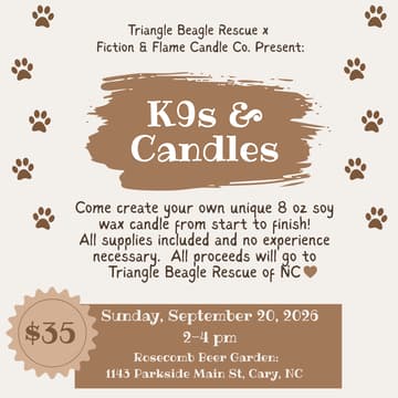 Cover Image for K9s and Candles