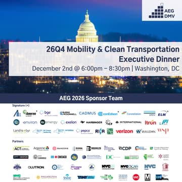 Cover Image for 26Q4 DMV Executive Dinner: Mobility & Clean Transportation