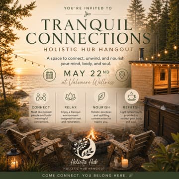 Cover Image for Tranquil Connections - A Holistic Hub Hangout