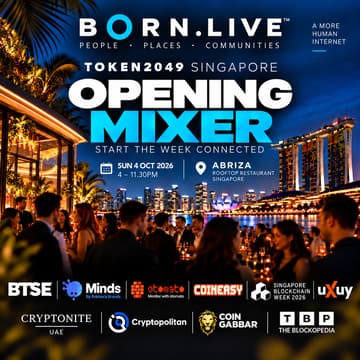 Cover Image for TOKEN2049 Singapore — Opening Mixer 🇸🇬