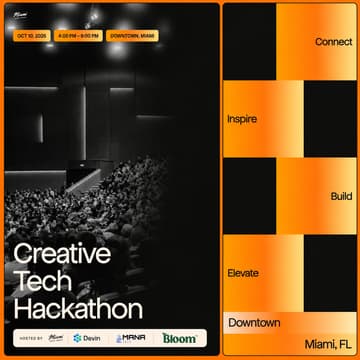 Cover Image for Creative Tech Buildathon | Hack Week x Mana Tech