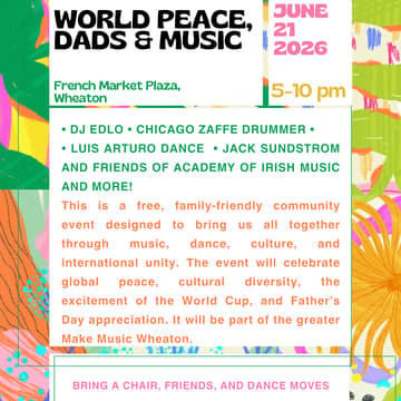 Cover Image for World Peace, Dads & Music | Make Music Wheaton