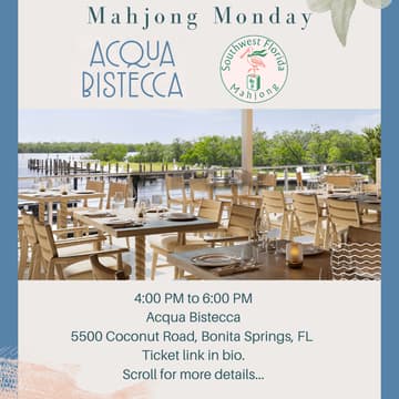 Cover Image for Aqua Bistecca Mahjong Monday