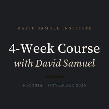Cover Image for 4-Week Course with David Samuel