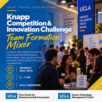 Cover Image for Knapp Competition and Innovation Challenge Mixer