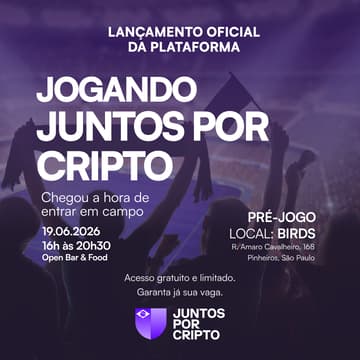 Cover Image for Jogando Juntos Por Cripto