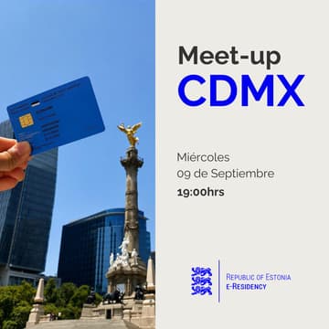Foto de portada de e-Residents Meetup | Mexico City